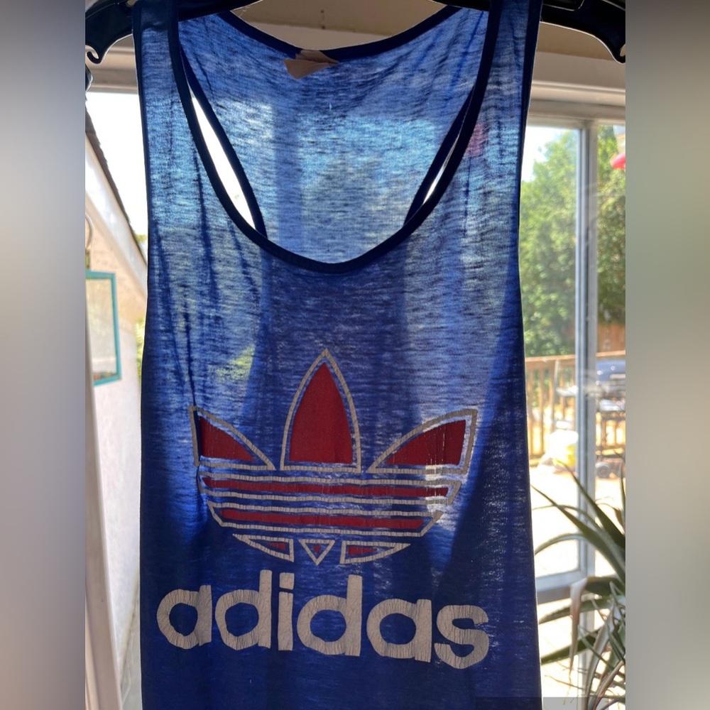 Vintage Adidas Trefoil Tank Top
